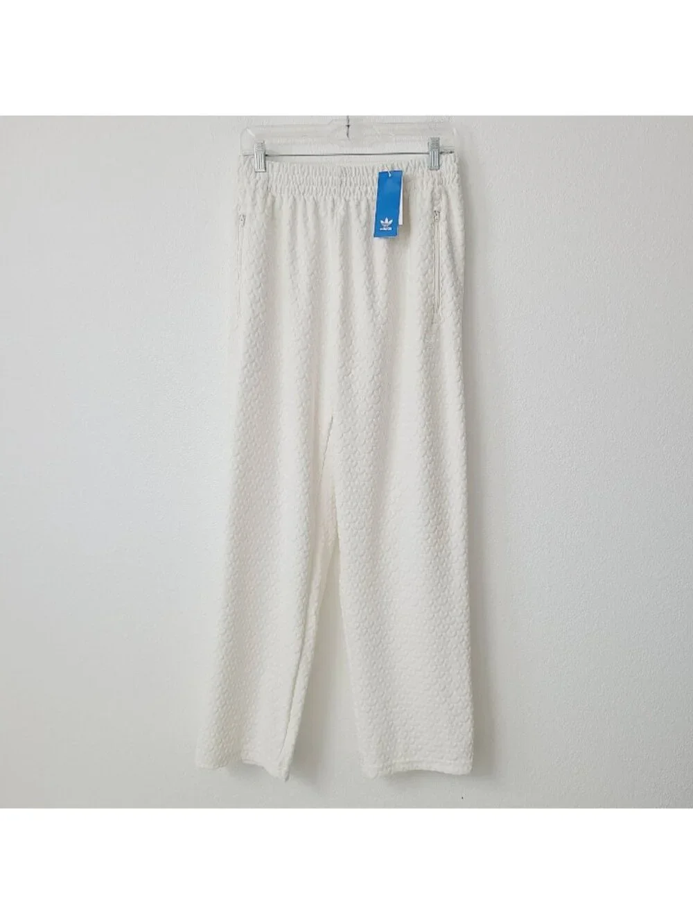 Adidas Originals Q12 Monogram Track Pants JP4429 Size S Cloud White
